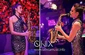 La mejor saxofonista femenina en Ibiza. Contratar chica saxofonista en Madrid y Valencia. Saxofonista para una boda en Barcelona. Mejor saxofonista para un evento en Mallorca, Canaria