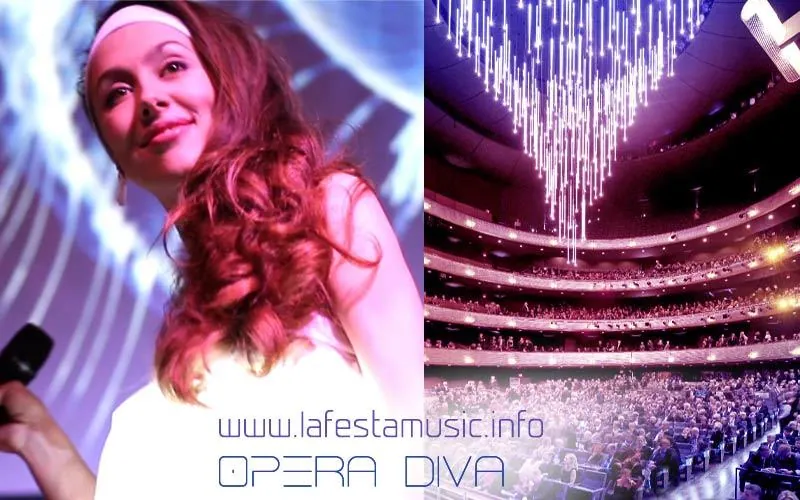 Reservar la mejor cantante de ópera (Ibiza, Mallorca, Madeira, Canarias). Diva de ópera moderna para eventos y bodas en España. Cantantes de ópera en Madrid, Barcelona, Miami, Los Angeles.