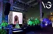 Best 3D Show and Mapping Dress in Zurich (Switzerland). Mapping show and 3D artist in Bern, Basel, Geneva, Milan and Munich. Book a 3D projection show for private events, corporate parties and weddings.