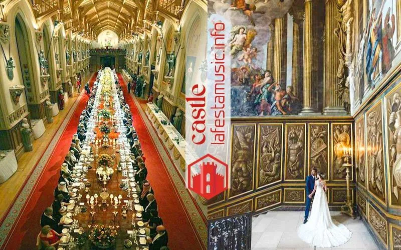 Bodas en castillos en Suiza (ideas, consejos, precios). Alquilar un castillo en Suiza para una ceremonia de boda. Organización de una recepción de boda, banquete y fiesta en un castillo en Suiza (Zúrich, Berna, Tesino).