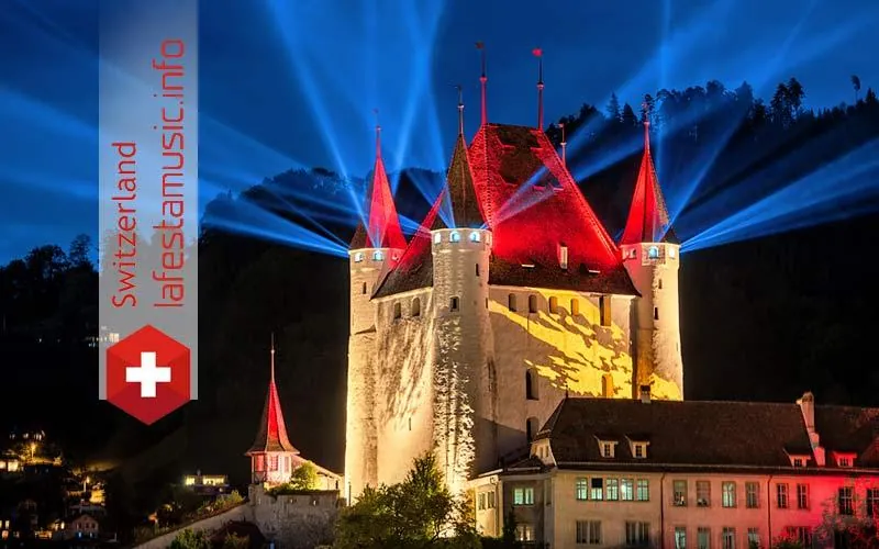 Dinner and banquet planning at Thun Castle (Switzerland). Rent Castle Thune in Switzerland for a conference (ideas & tips). Events and parties in Swiss castles & manor (Basel, Geneva, Lucerne)