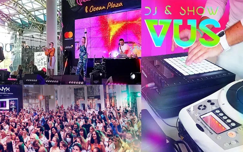 DJ VUS, заказать оригинального диджея, лучший диджей-музыкант для ивента и вечеринки, топ диджей мультиинструменталист на корпоратив, свадебный диджей ВУС