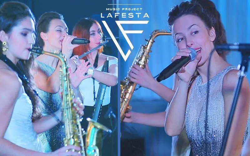 LAFESTA live music in Switzerland. Best cover band and wedding band in Milan, Monaco, Paris, and Munich. Book musicians and artists for event meetings, wedding ceremonies, conference