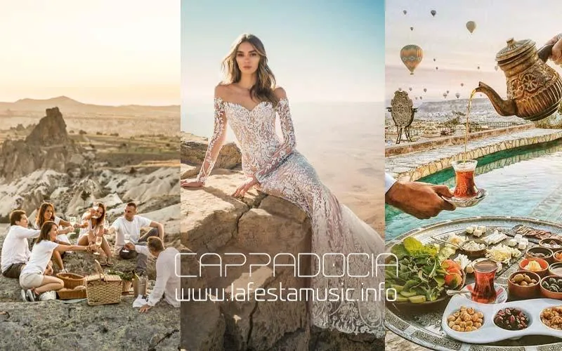 Organization of wedding ceremony and wedding party in Cappadocia. Best hotels and event agencies for a corporate party in Cappadocia. Booking musicians and shows in Cappadocia