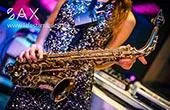 La mejor saxofonista femenina en Ibiza. Contratar chica saxofonista en Madrid y Valencia. Saxofonista para una boda en Barcelona. Mejor saxofonista para un evento en Mallorca, Canaria