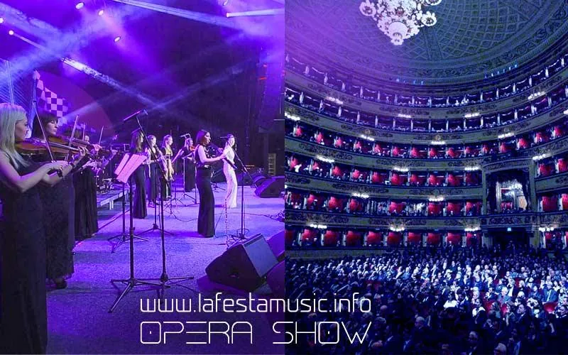 Reservar una famosa cantante de ópera (Madrid, Barcelona, Valencia). La mejor cantante de ópera contemporánea para fiestas de empresa y bodas en España y Suiza. Cantantes de ópera ucranianos