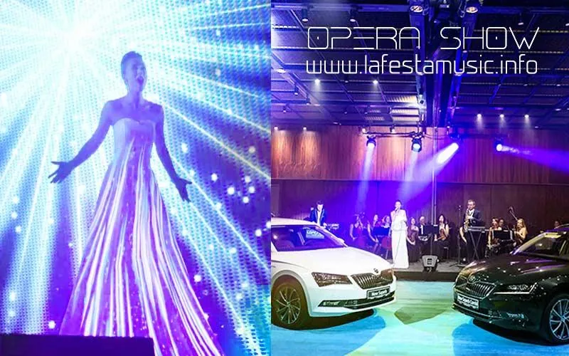 Reservar la mejor cantante de ópera (Ibiza, Mallorca, Madeira, Canarias). Diva de ópera moderna para eventos y bodas en España. Cantantes de ópera en Madrid, Barcelona, Miami, Los Angeles.